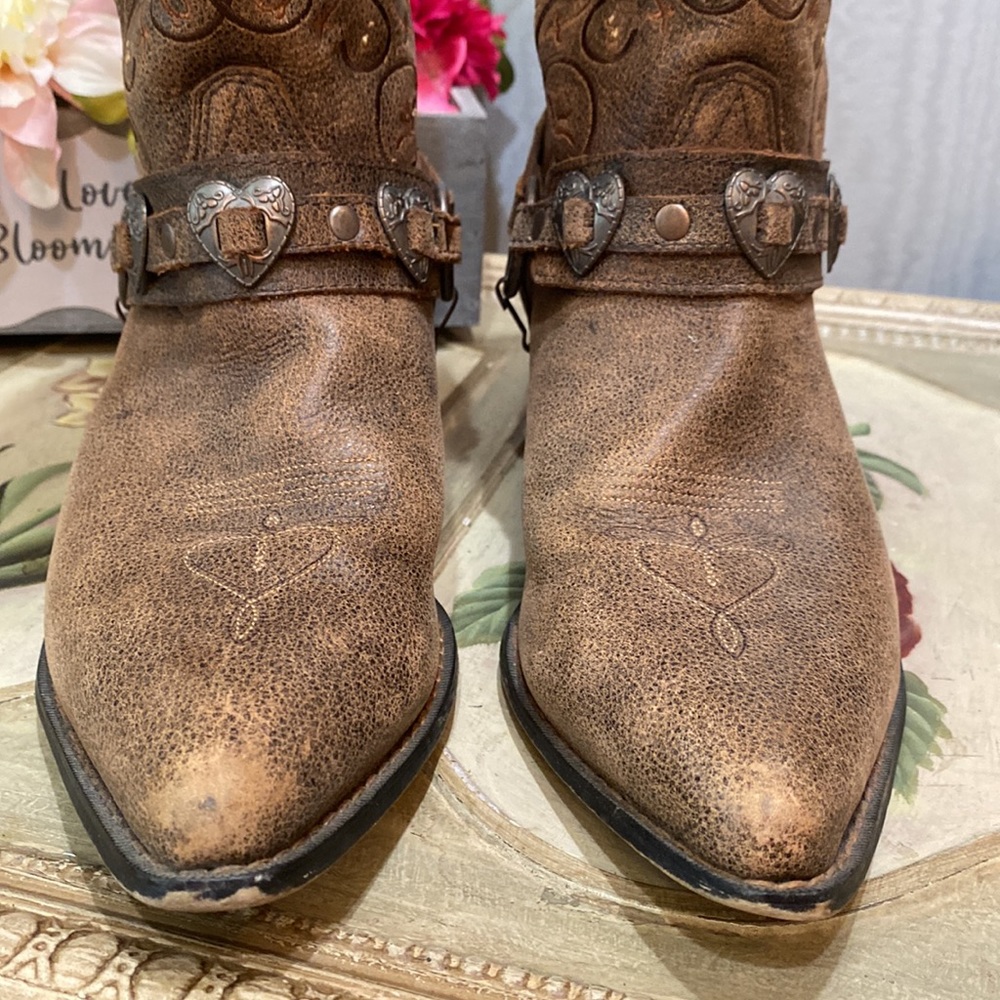 Durango Crush Heartbreaker Pointed Toe Women’s Cowboy Boots Sz 9 - Picture 9 of 16